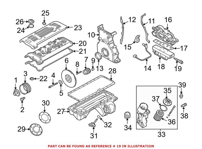 BMW Vanos Pressure Regulator 11367838080